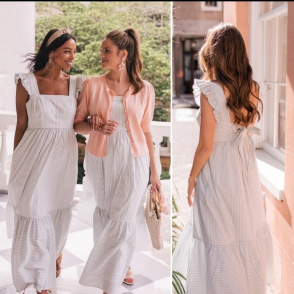 Gal Meets Glam Jasmine Mint Maxi Dress - Picture 2 of 9